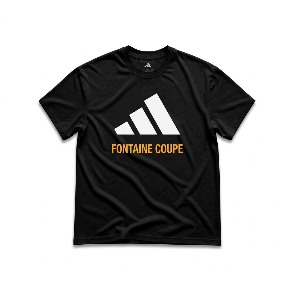 T-shirt Adidas x Campus Fontaine Coupé – Noir