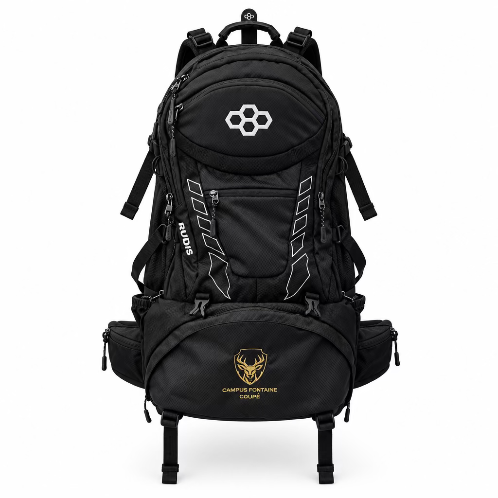 Sac à dos RUDIS Genesis Gearpack IV – Noir - Campus Fontaine Coupé