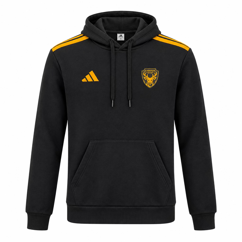 Sweat-shirt Adidas x Campus Fontaine Coupé Homme – Noir