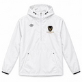 Coupe-vent RUDIS 1/4 zip à capuche - Blanc - Campus Fontaine Coupé