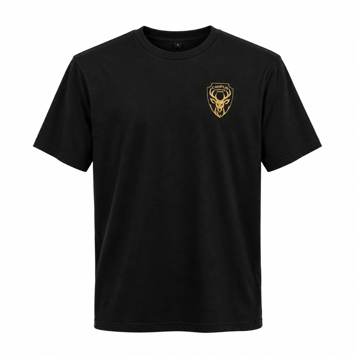 T-shirt de sport Campus Fontaine Coupé - Noir