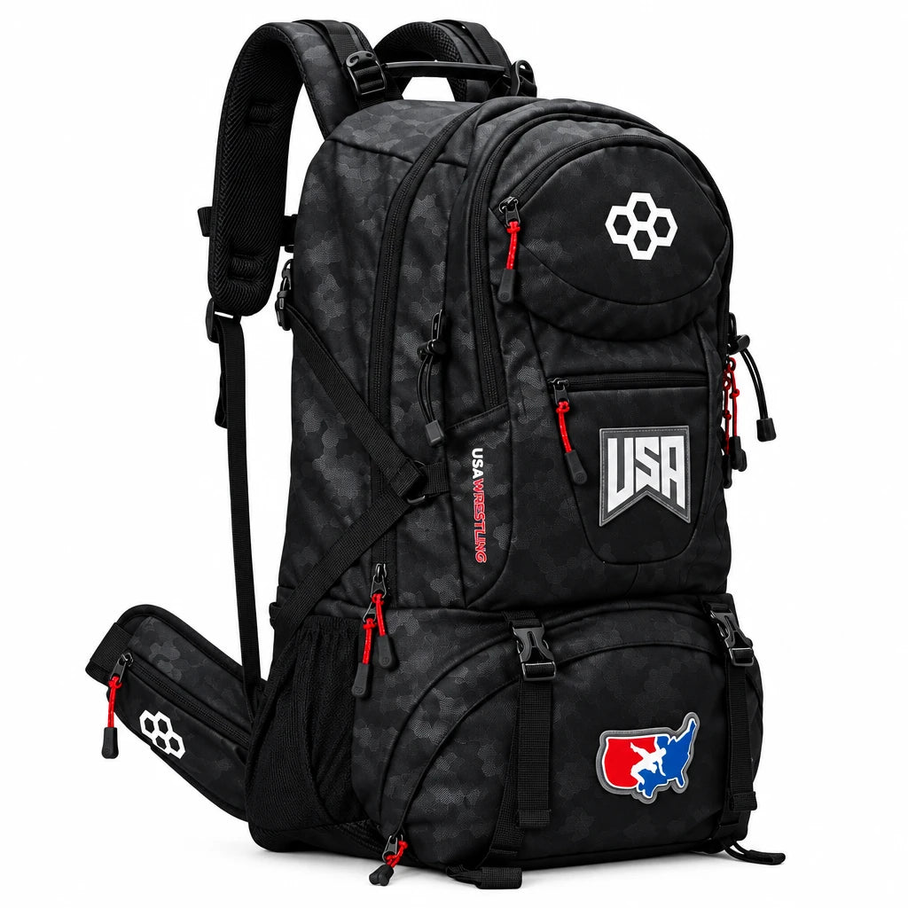 Sac à dos RUDIS USA Wrestling Genesis Gearpack IV – Noir camouflage